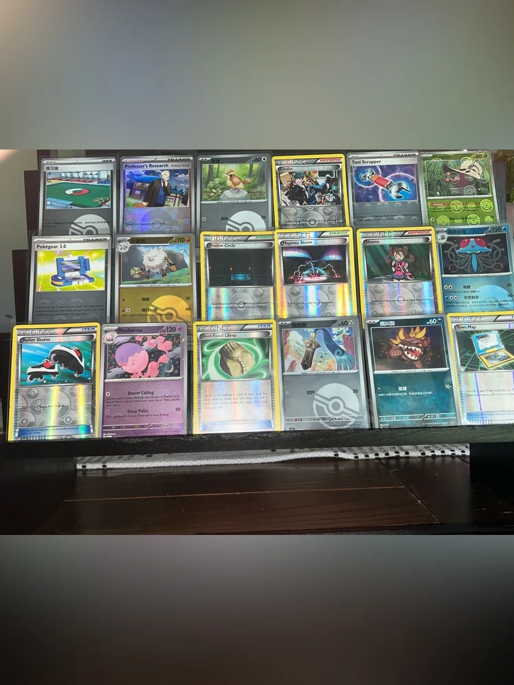 Pokemon TCG 18card assortment//all Reverse Holo POKEBALL